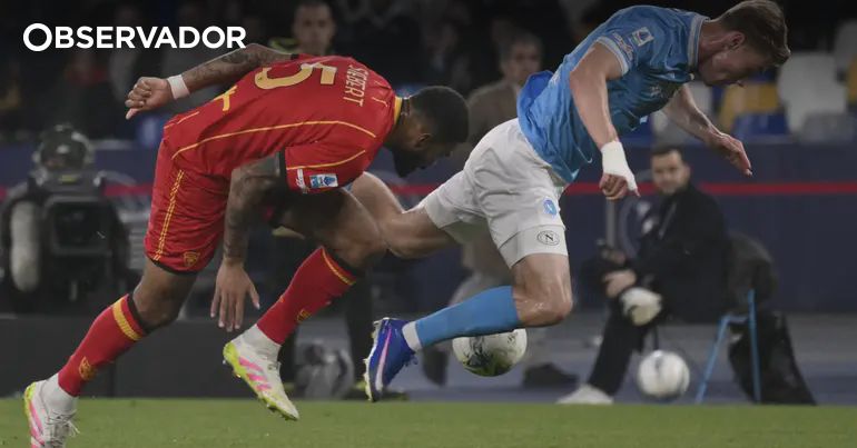 Nápoles vence Lecce e reforça terceiro lugar – Observador Nápoles vence Lecce e reforça terceiro lugar – Observador