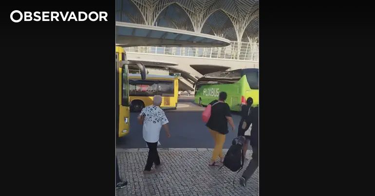 Uncontrolled Bus Crashes into Lisbon Shop: Shocking Footage Inside