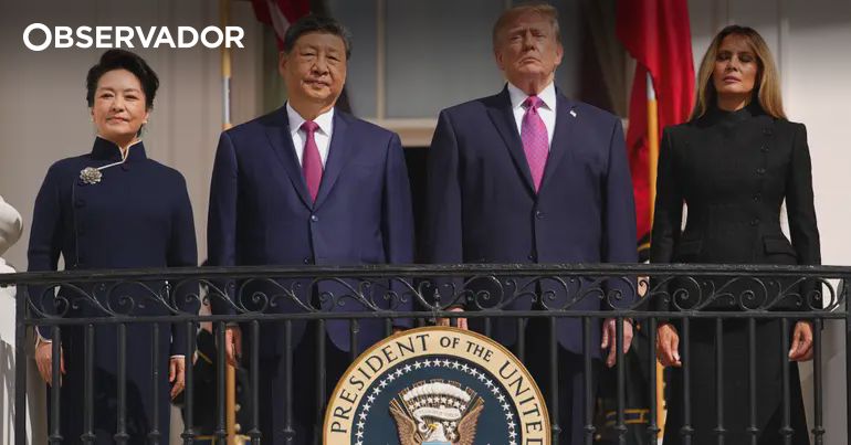 Trump e Xi destacam "amizade", mas com "competição"