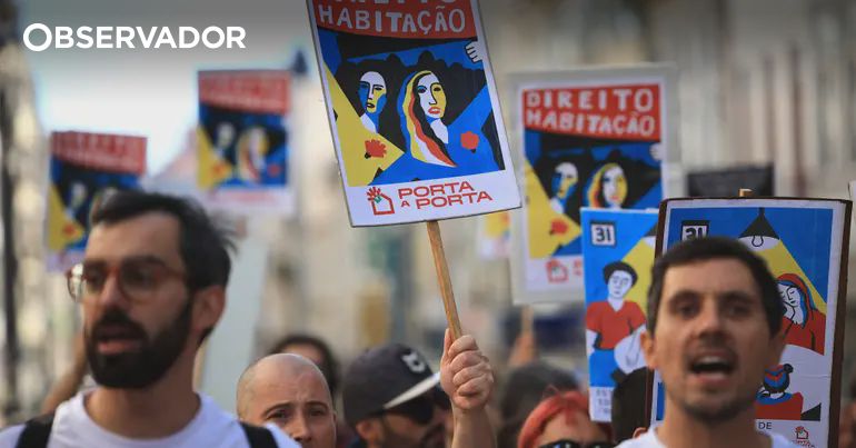 Lisbon Rally Demands Housing Rights: 'Homes Are for Living, Not Speculating'