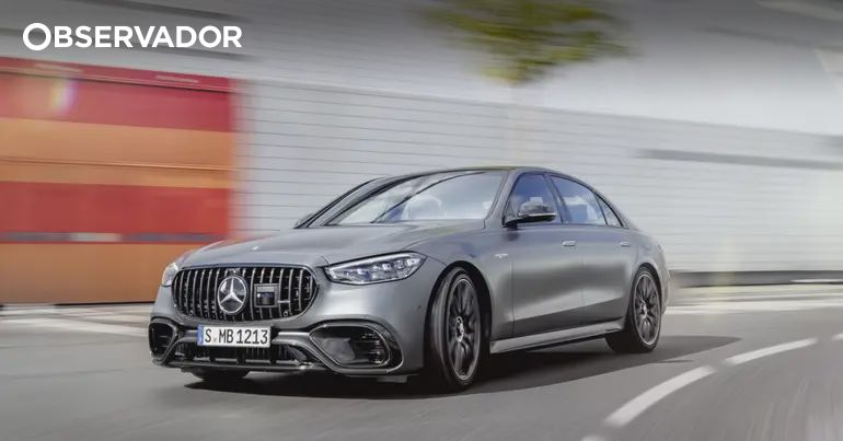 AMG S 63E oferece 802 cv e 33 km em modo eléctrico – Observador
