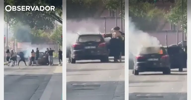 Violência no Jogo de Hóquei: Carro de Fãs Atacado Após Partida Sporting-FC Porto