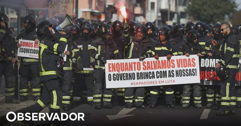 Rising Tensions: PSP Monitors Radical Elements Among Lisbon Firefighters Amid Protests