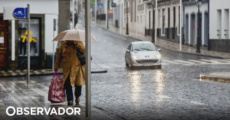 Severe Weather Alert: Heavy Rain and Thunderstorms Expected Across Portugal