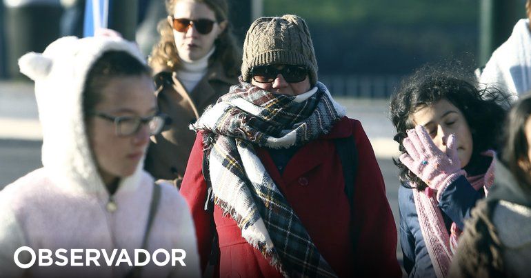 Temperatura desce até 6.ª feira e pode atingir -5°C no interior norte e centro