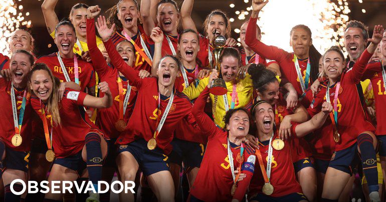 Espanha vence Inglaterra e sagra-se campeã do Mundo feminino de futebol  pela primeira vez - Mundial Futebol Feminino - SAPO Desporto