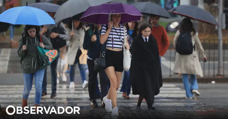 Severe Weather Alert: Orange Warning Issued for Santarém, Castelo Branco, and Guarda Due to Heavy Rain