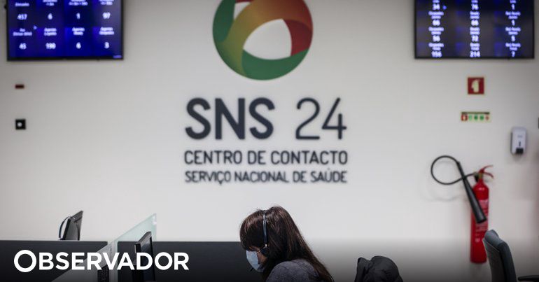 Um terço das chamadas atendidas no SNS 24 foram encaminhadas para urgências