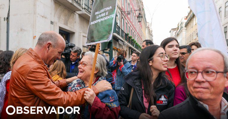 PCP e BE juntam-se a manifestação em Lisboa por cessar-fogo imediato e “fim do massacre”