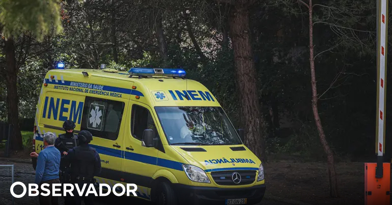 Ferido grave de acidente em Pegões morre a caminho do hospital