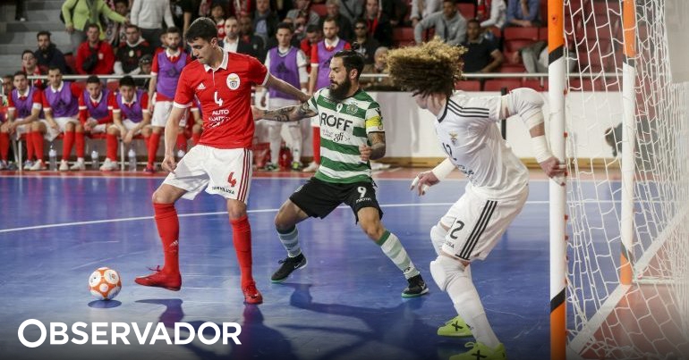 Futsal AO VIVO: siga o jogo três da final entre Sporting e Benfica