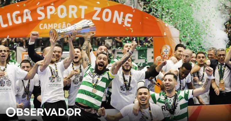 Sporting sagra-se campeão nacional de futsal na Luz! 