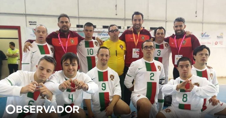 Portugal campeão mundial de futsal para atletas com Síndrome de Down -  Atualidade - SAPO 24