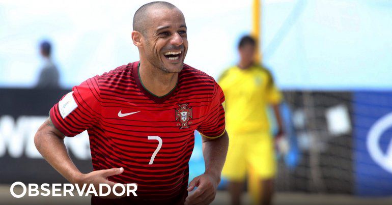 Jogadores o ACD O Sótão convocado para a Seleção Nacional de Futebol de  Praia