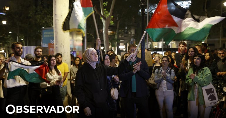 Miles de personas se manifiestan en apoyo al pueblo palestino en España y Marruecos – Observer