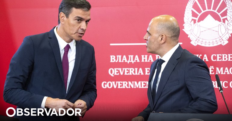 Sánchez garantiza el apoyo de España a Macedonia del Norte en la candidatura a la UE