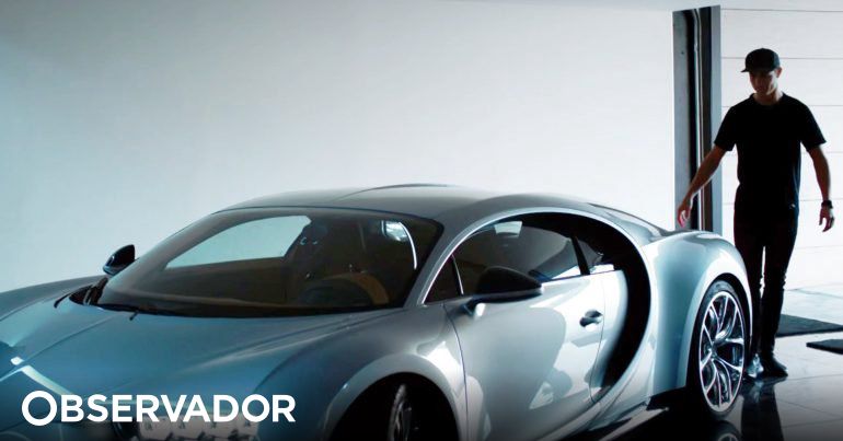 Ronaldo testou Bugatti Chiron e aprovou Observador